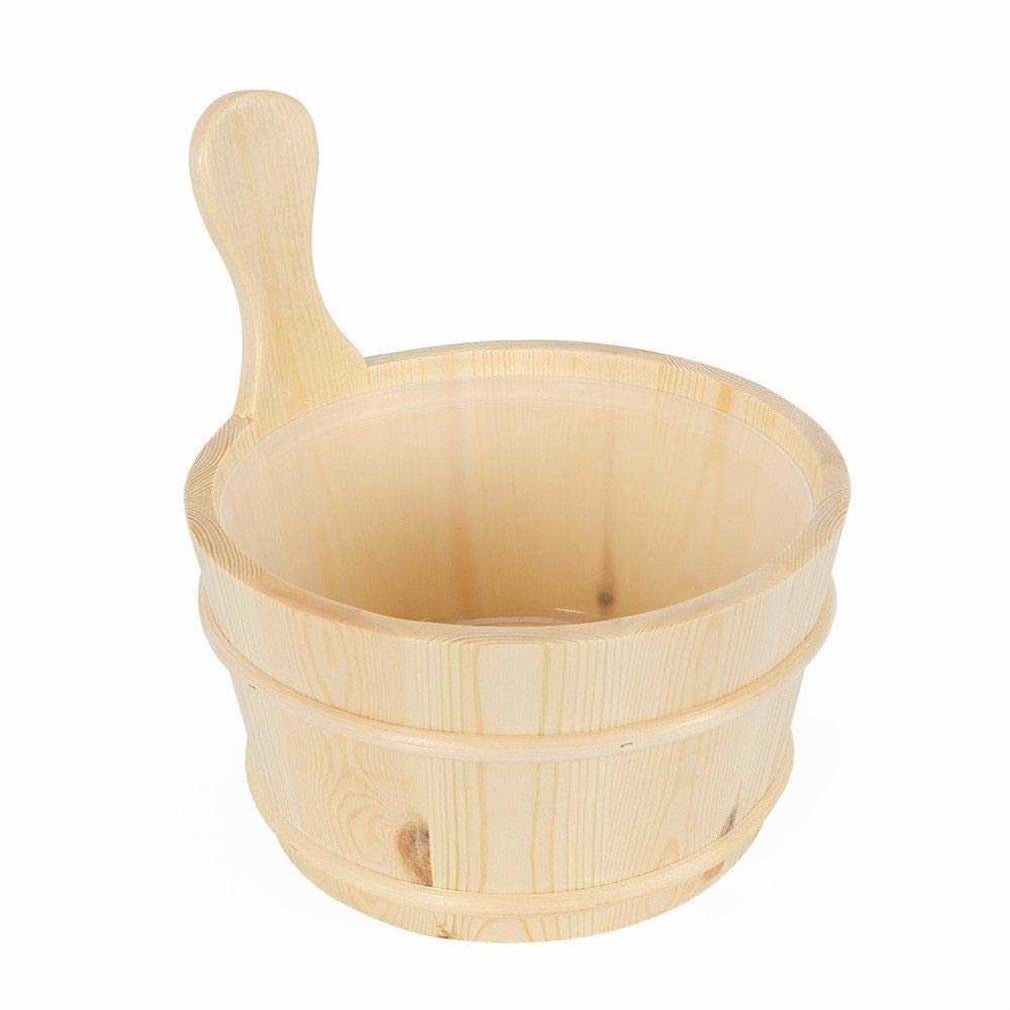 Ahşap Sauna Kovası - Sauna Aksesuarları